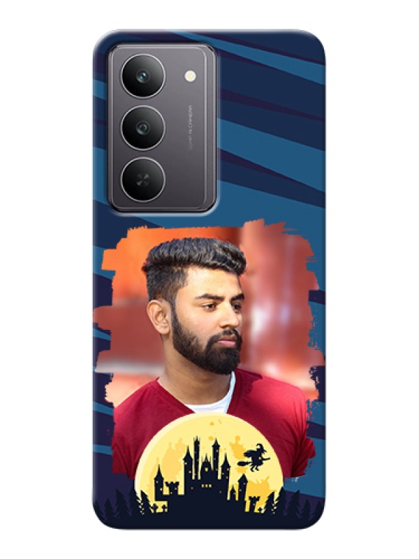 Custom Realme 14x 5G Custom Hard Phone Case - Halloween Witch Design