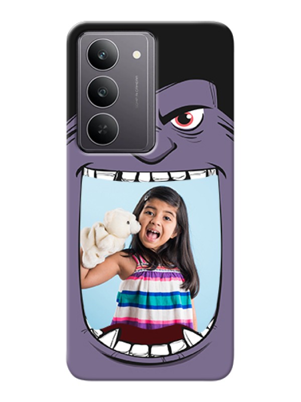 Custom Realme 14x 5G Custom Hard Phone Case - Angry Monster Design