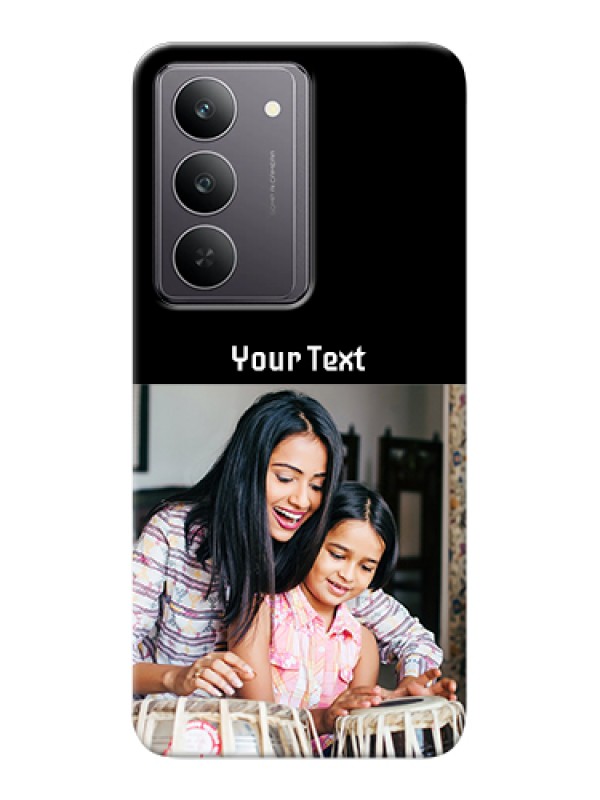 Custom Realme 14x 5G Custom Hard Phone Case - Photo With Name Design