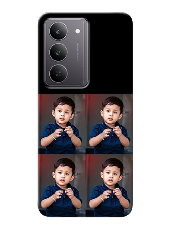 Custom Realme 14x 5G Custom Hard Phone Case - 4 Image Holder Design
