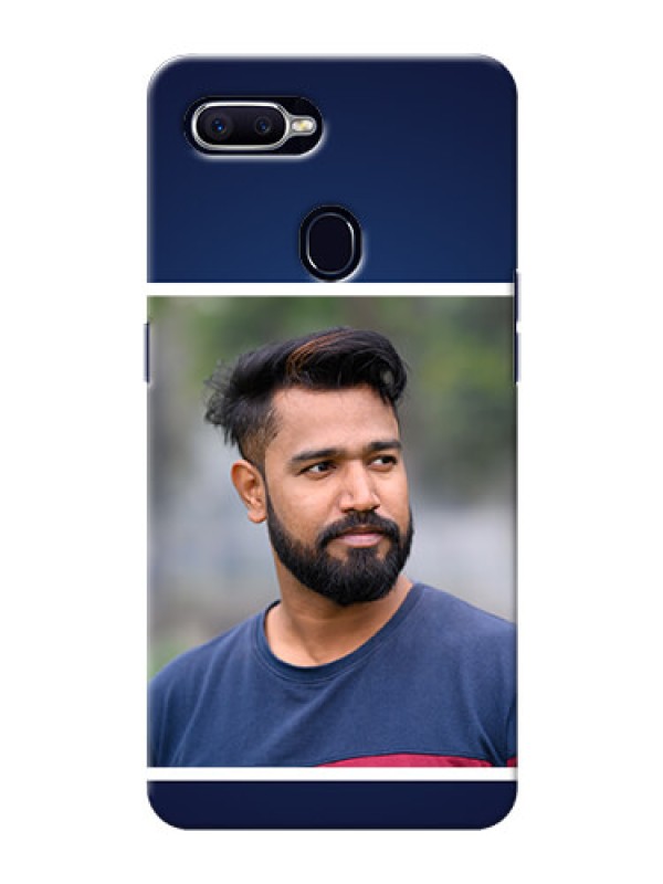 Custom Realme 2 Pro Mobile Cases: Simple Royal Blue Design