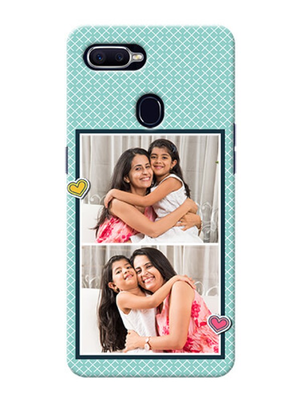 Custom Realme 2 Pro Custom Phone Cases: 2 Image Holder with Pattern Design
