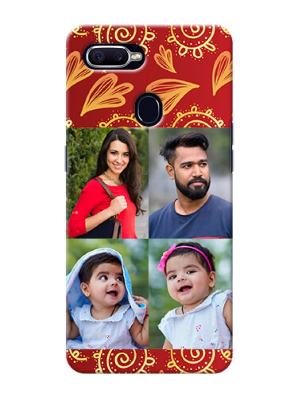 Custom Realme 2 Pro Mobile Phone Cases: 4 Image Traditional Design