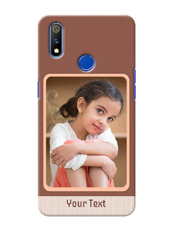 Custom Realme 3 Pro Phone Covers: Simple Pic Upload Design