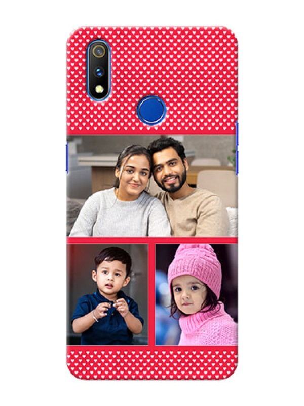 Custom Realme 3 Pro mobile back covers online: Bulk Pic Upload Design