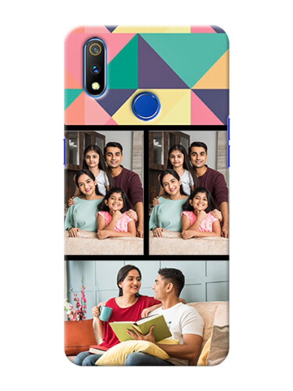 Custom Realme 3 Pro personalised phone covers: Bulk Pic Upload Design