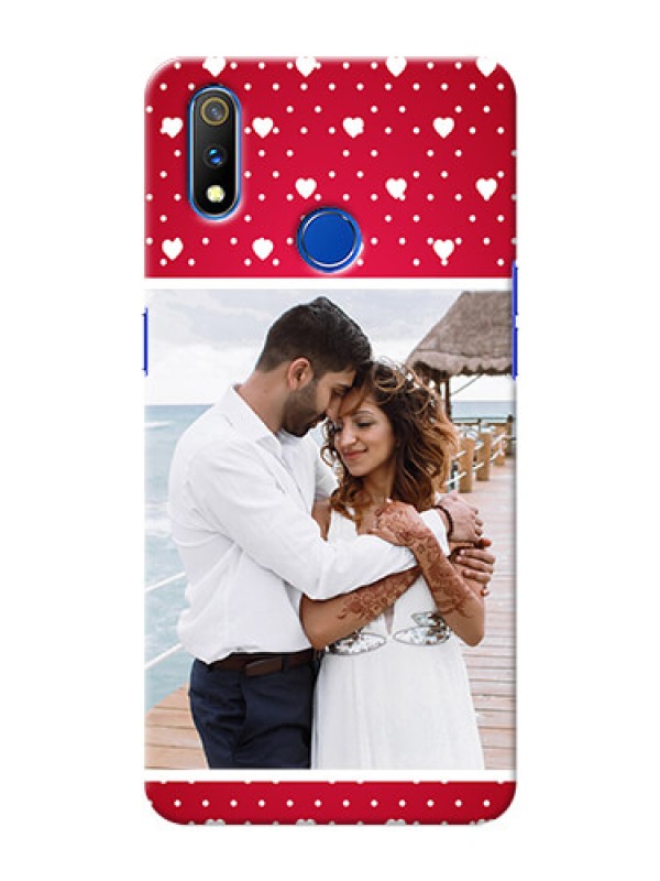Custom Realme 3 Pro custom back covers: Hearts Mobile Case Design