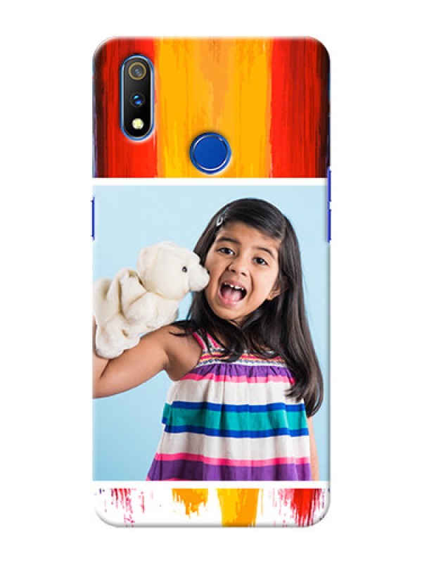 Custom Realme 3 Pro custom phone covers: Multi Color Design