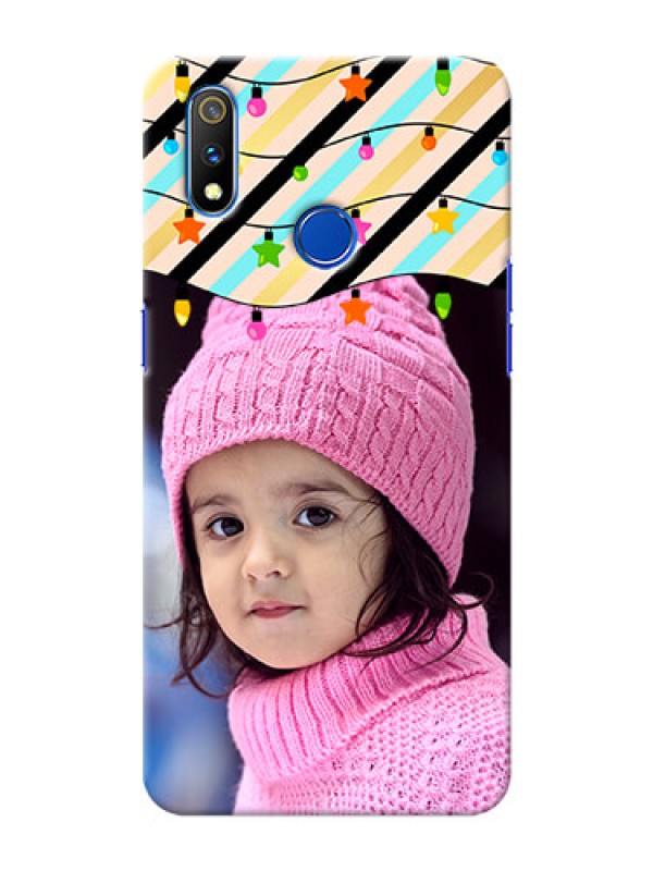 Custom Realme 3 Pro Personalized Mobile Covers: Lights Hanging Design