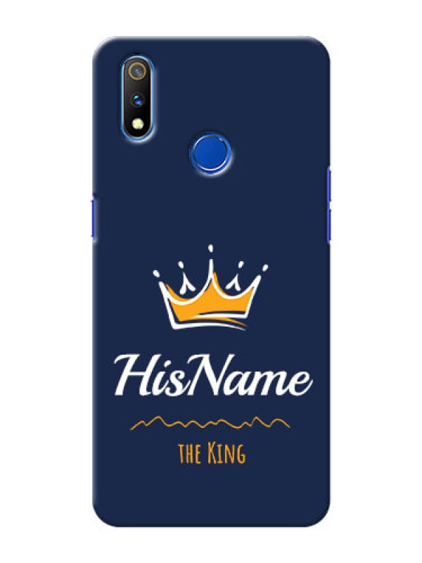 Custom Realme 3 Pro King Phone Case with Name