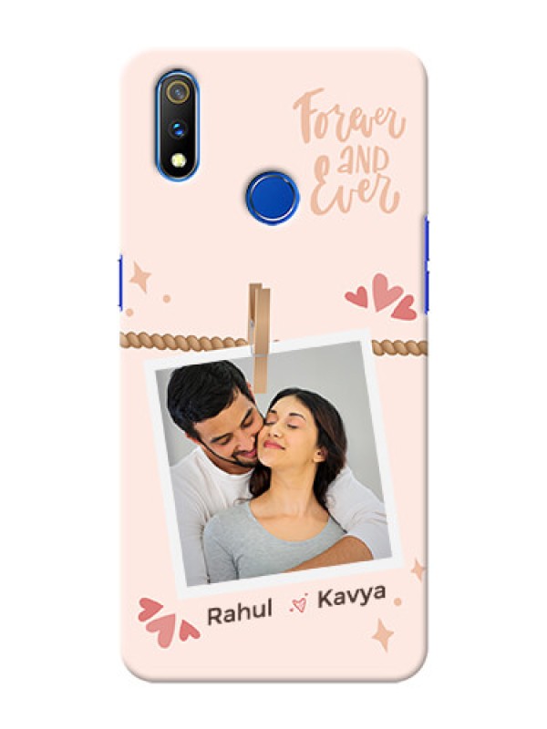 Custom Realme 3 Pro Phone Back Covers: Forever and ever love Design