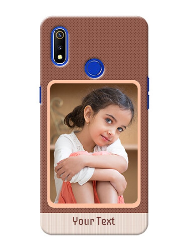 Custom Realme 3 Phone Covers: Simple Pic Upload Design
