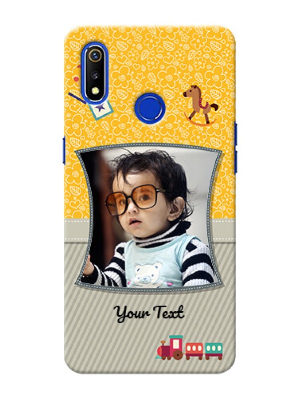 Custom Realme 3 Mobile Cases Online: Baby Picture Upload Design