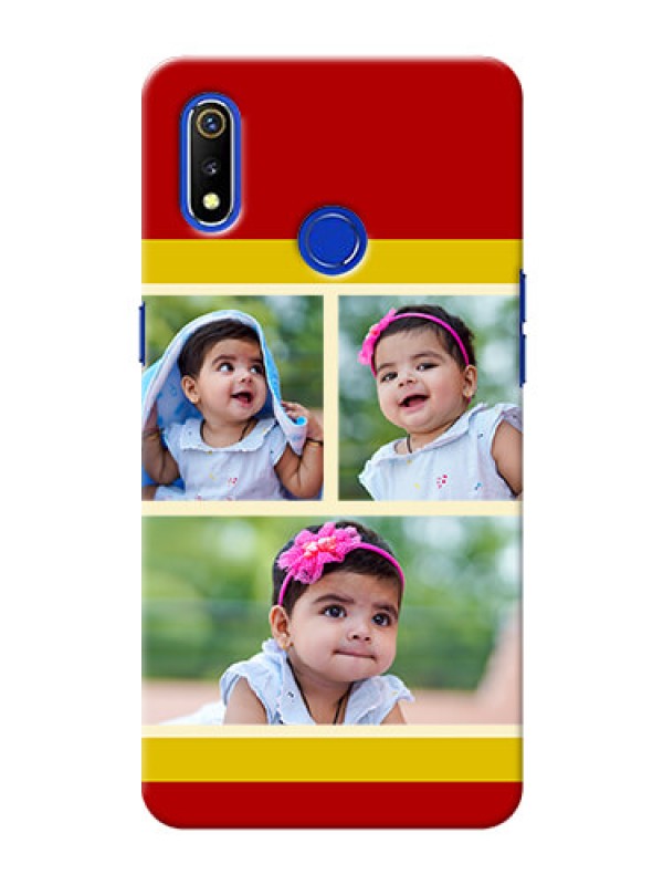 Custom Realme 3 mobile phone cases: Multiple Pic Upload Design