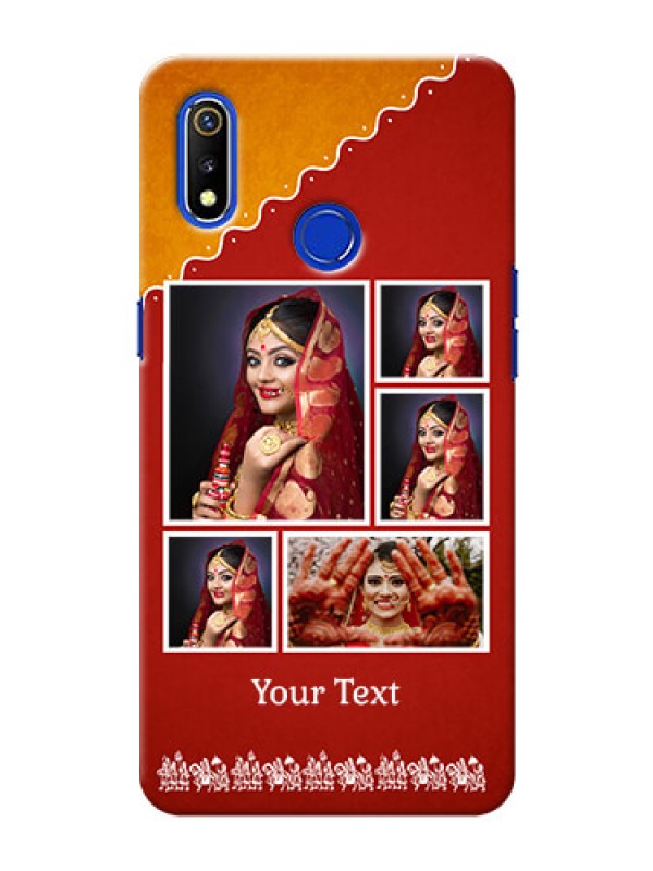Custom Realme 3 customized phone cases: Wedding Pic Upload Design