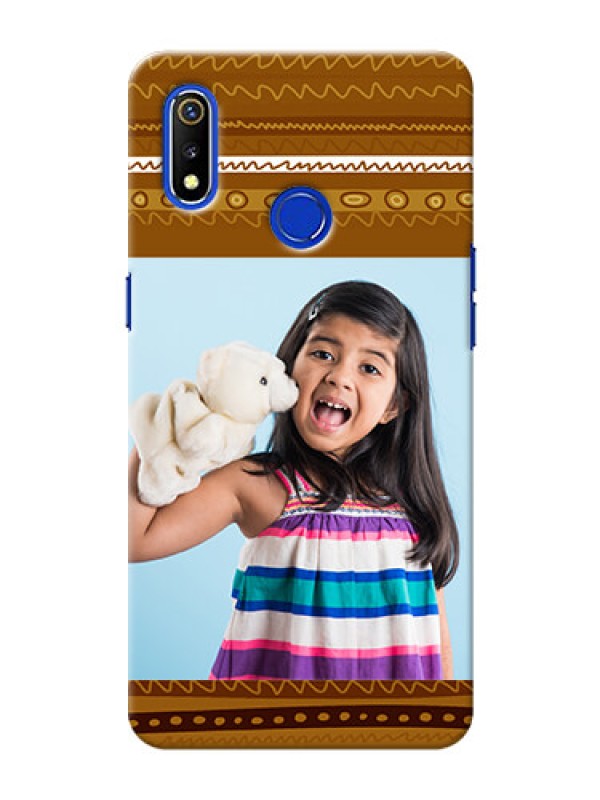 Custom Realme 3 Mobile Covers: Friends Picture Upload Design 