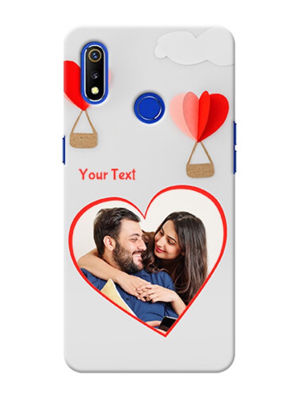 Custom Realme 3 Phone Covers: Parachute Love Design