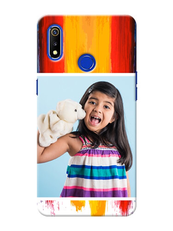Custom Realme 3 custom phone covers: Multi Color Design