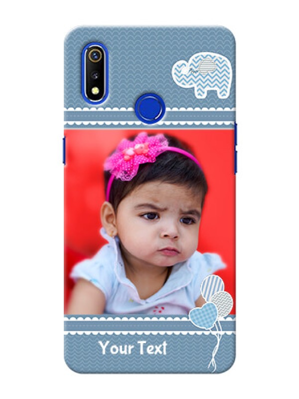 Custom Realme 3 Custom Phone Covers with Kids Pattern Design