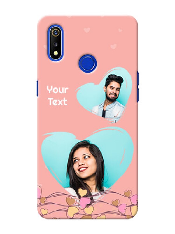 Custom Realme 3 customized phone cases: Love Doodle Design