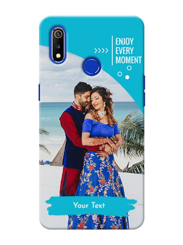 Custom Realme 3 Personalized Phone Covers: Happy Moment Design
