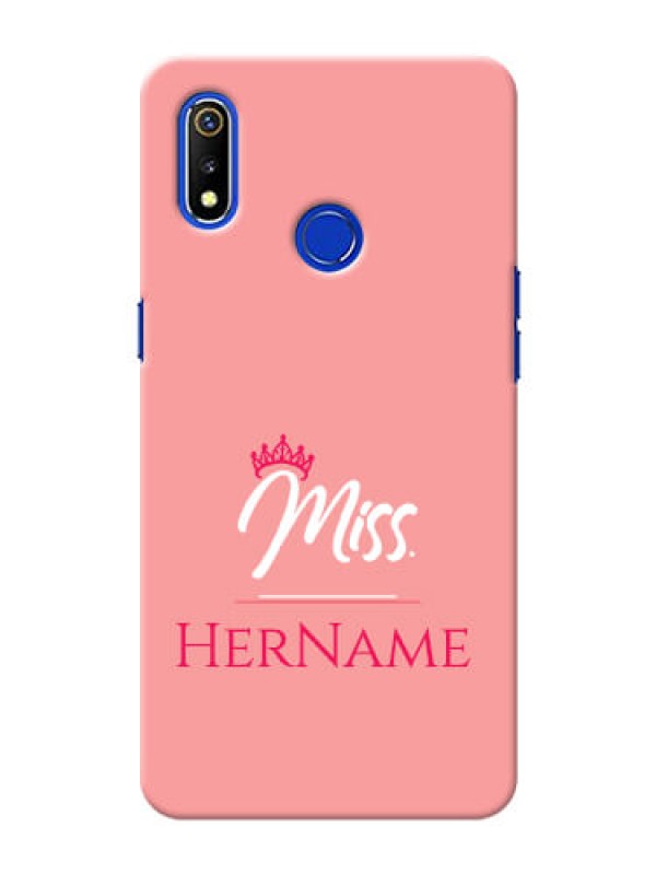 Custom Realme 3 Custom Phone Case Mrs with Name