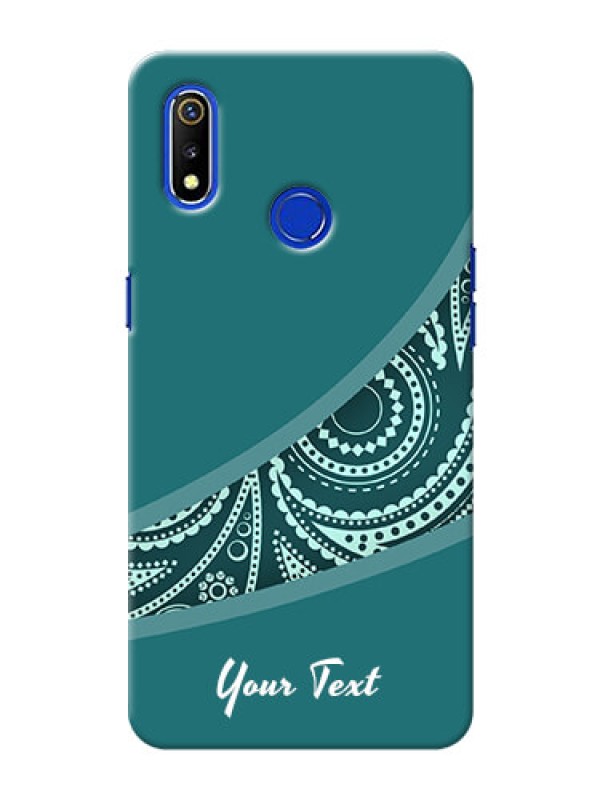 Custom Realme 3 Custom Phone Covers: semi visible floral Design