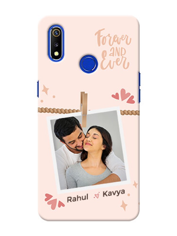 Custom Realme 3 Phone Back Covers: Forever and ever love Design