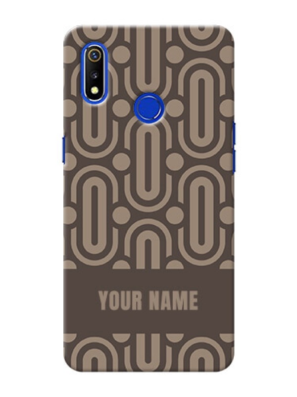 Custom Realme 3 Custom Phone Covers: Captivating Zero Pattern Design