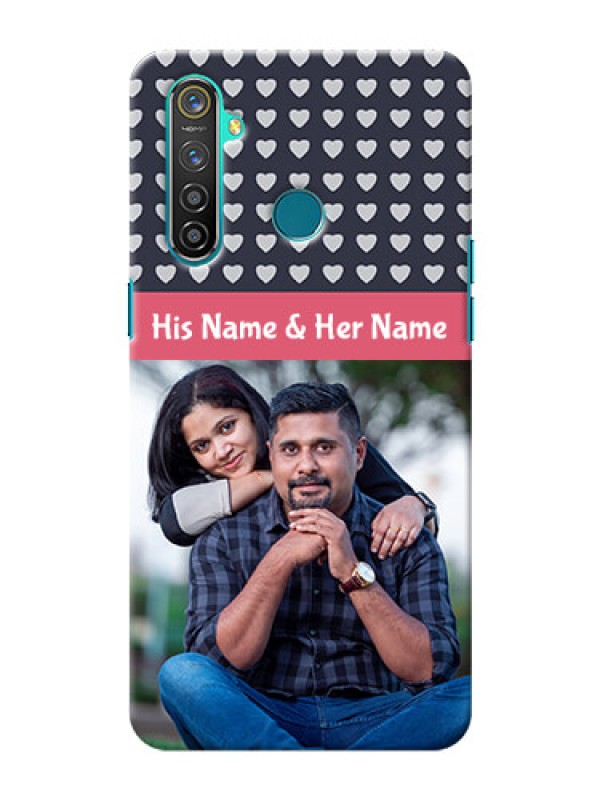 Custom Realme 5 Pro Custom Mobile Case with Love Symbols Design