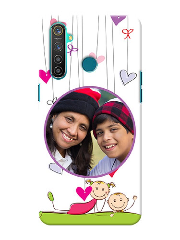 Custom Realme 5 Pro Mobile Cases: Cute Kids Phone Case Design