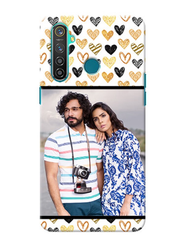 Custom Realme 5 Pro Personalized Mobile Cases: Love Symbol Design