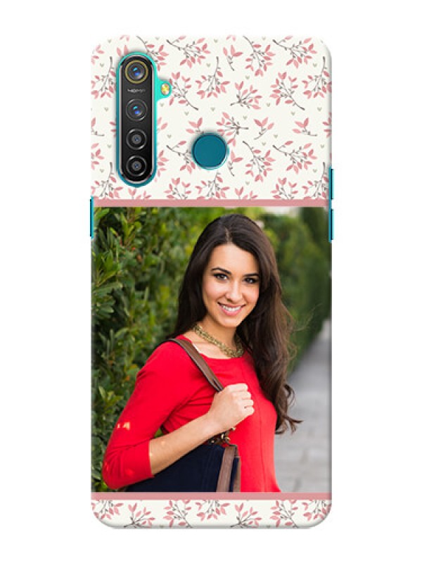Custom Realme 5 Pro Back Covers: Premium Floral Design
