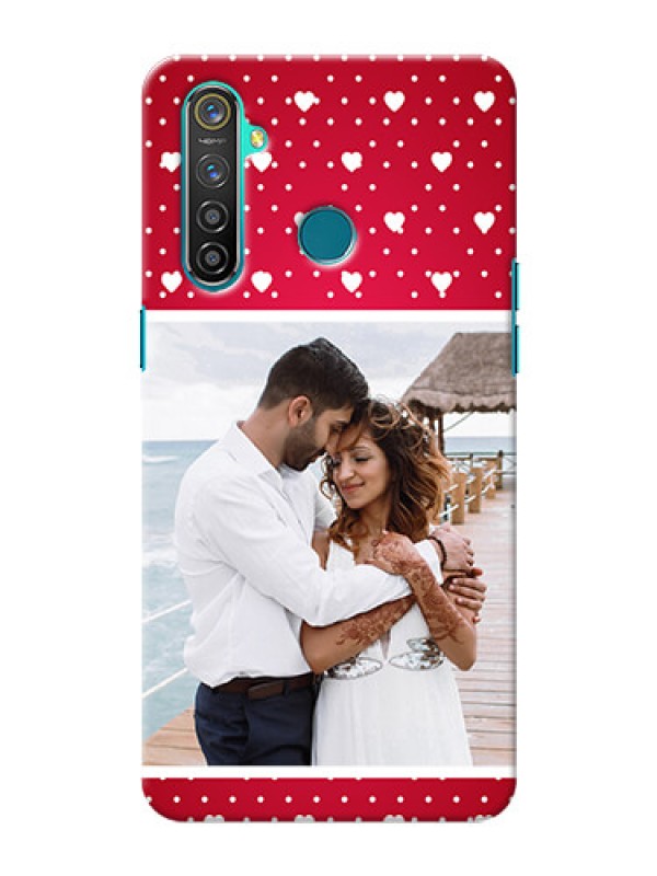 Custom Realme 5 Pro custom back covers: Hearts Mobile Case Design