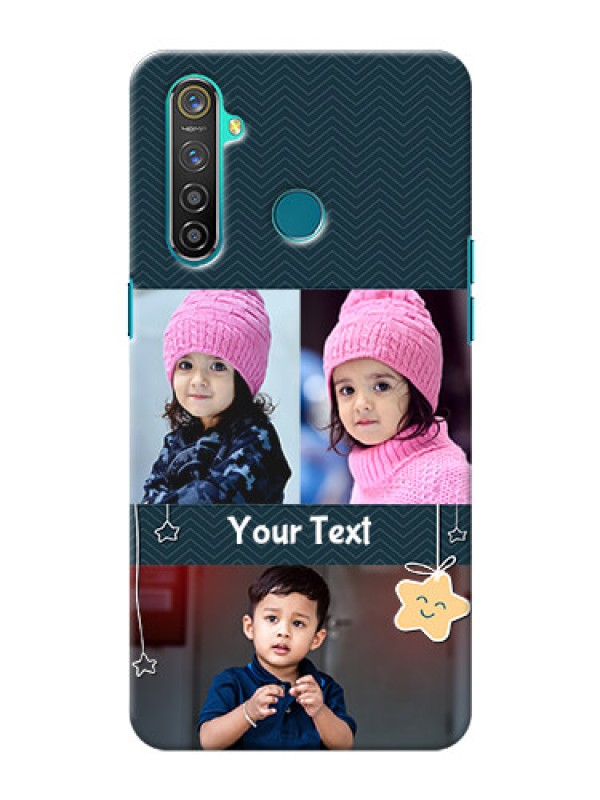 Custom Realme 5 Pro Mobile Back Covers Online: Hanging Stars Design