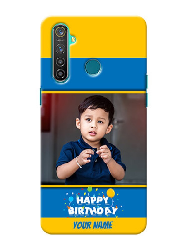 Custom Realme 5 Pro Mobile Back Covers Online: Birthday Wishes Design