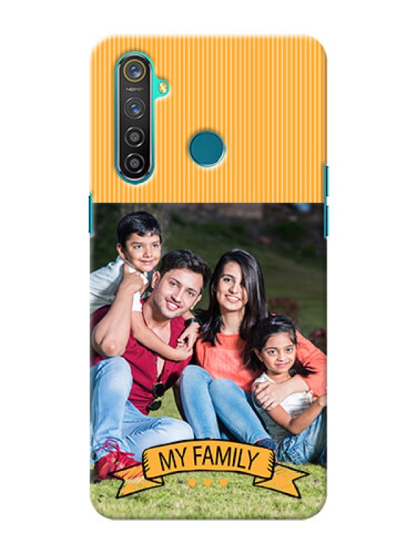 Custom Realme 5 Pro Personalized Mobile Cases: My Family Design