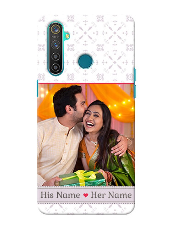 Custom Realme 5 Pro Phone Cases with Photo and Ethnic Design
