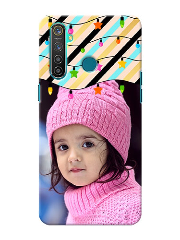 Custom Realme 5 Pro Personalized Mobile Covers: Lights Hanging Design