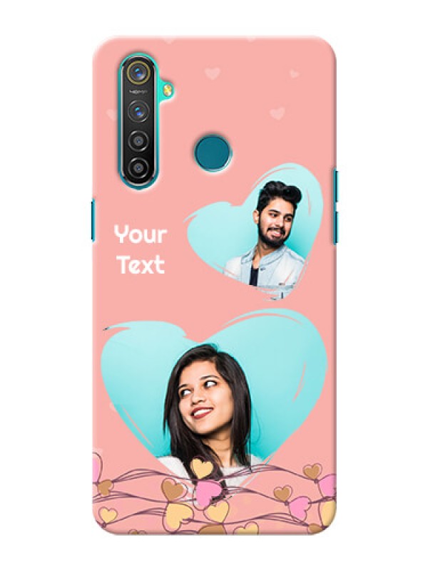 Custom Realme 5 Pro customized phone cases: Love Doodle Design