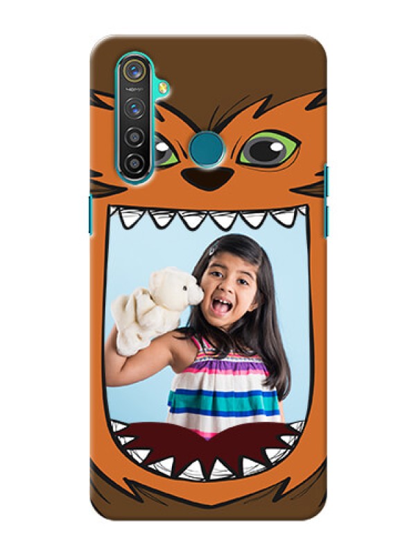 Custom Realme 5 Pro Phone Covers: Owl Monster Back Case Design