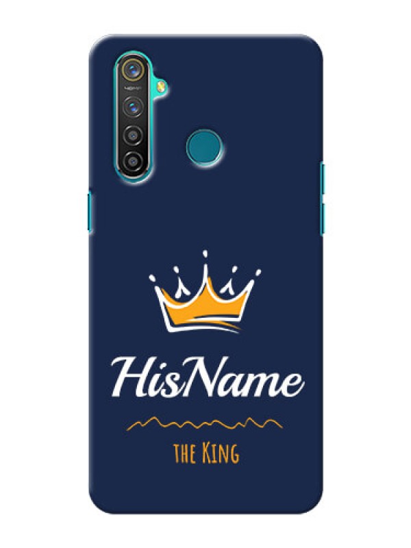 Custom Realme 5 Pro King Phone Case with Name