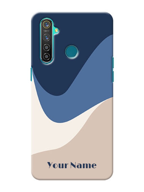 Custom Realme 5 Pro Back Covers: Abstract Drip Art Design
