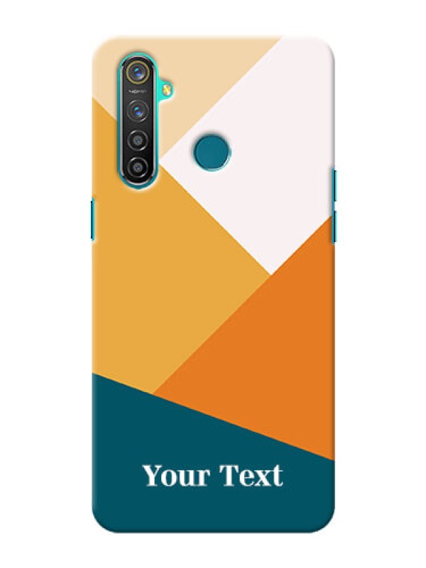 Custom Realme 5 Pro Custom Phone Cases: Stacked Multi-colour Design
