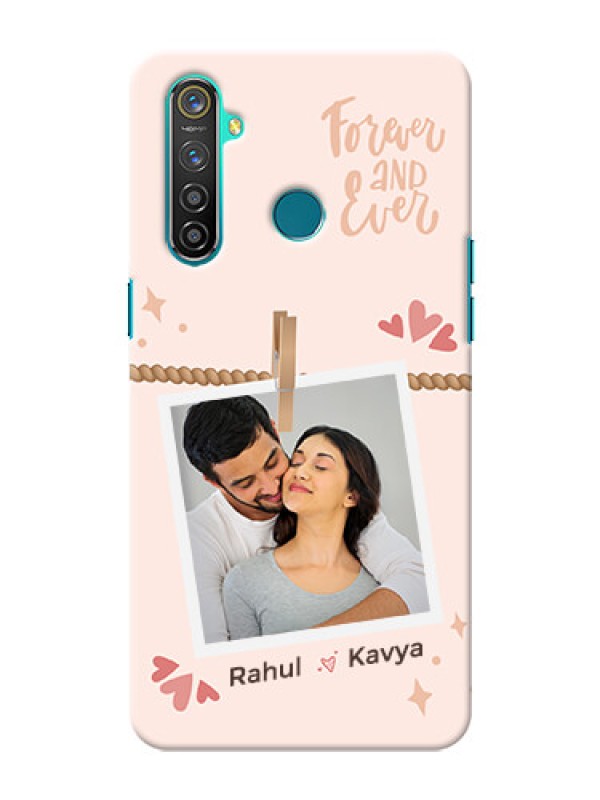 Custom Realme 5 Pro Phone Back Covers: Forever and ever love Design