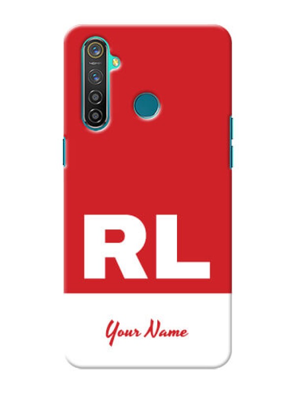 Custom Realme 5 Pro Custom Phone Cases: dual tone custom text Design