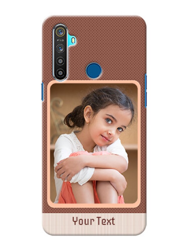 Custom Realme 5 Phone Covers: Simple Pic Upload Design