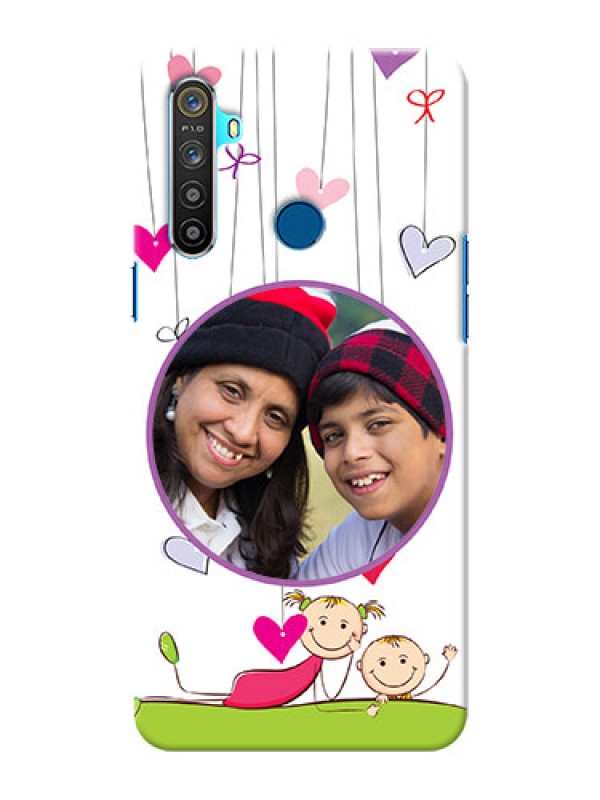 Custom Realme 5 Mobile Cases: Cute Kids Phone Case Design