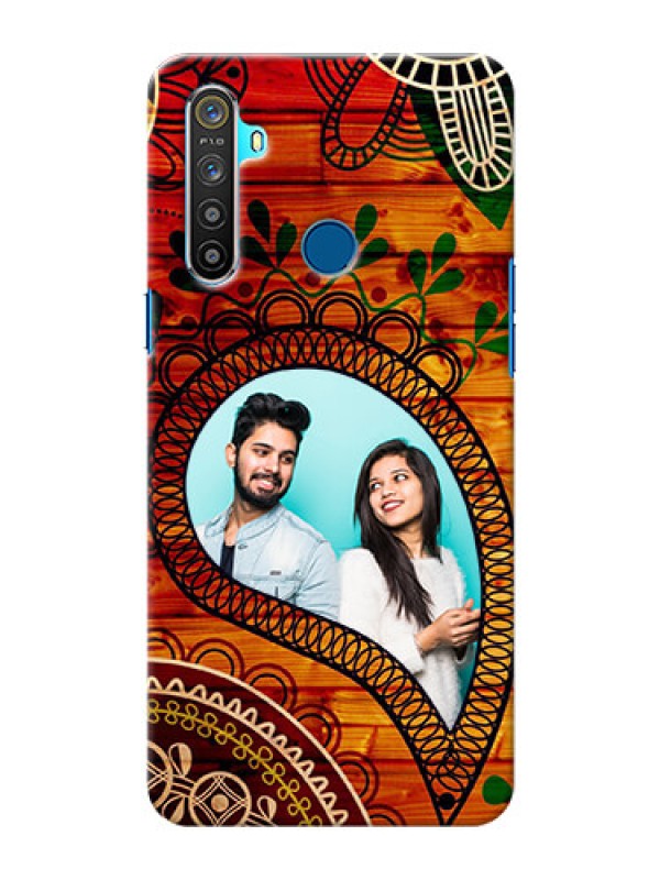 Custom Realme 5 custom mobile cases: Abstract Colorful Design