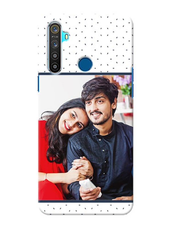 Custom Realme 5 Personalized Phone Cases: Premium Dot Design
